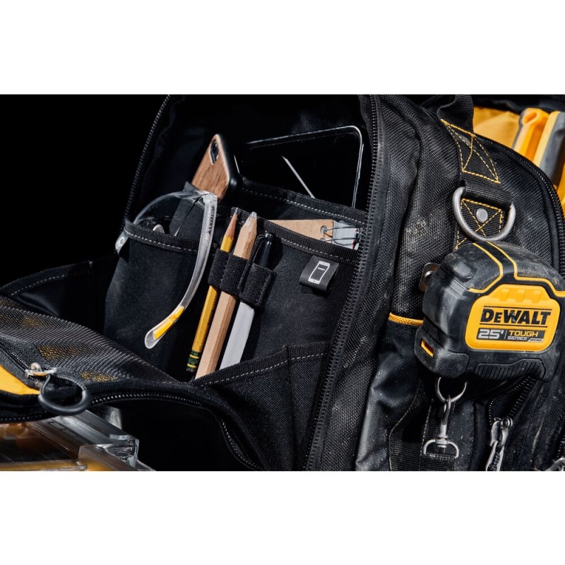 DeWALT DWST08025 TOUGHSYSTEM 2.0 Durable 1680D Compact Tool Bag w/ 25 Pockets - Image 10