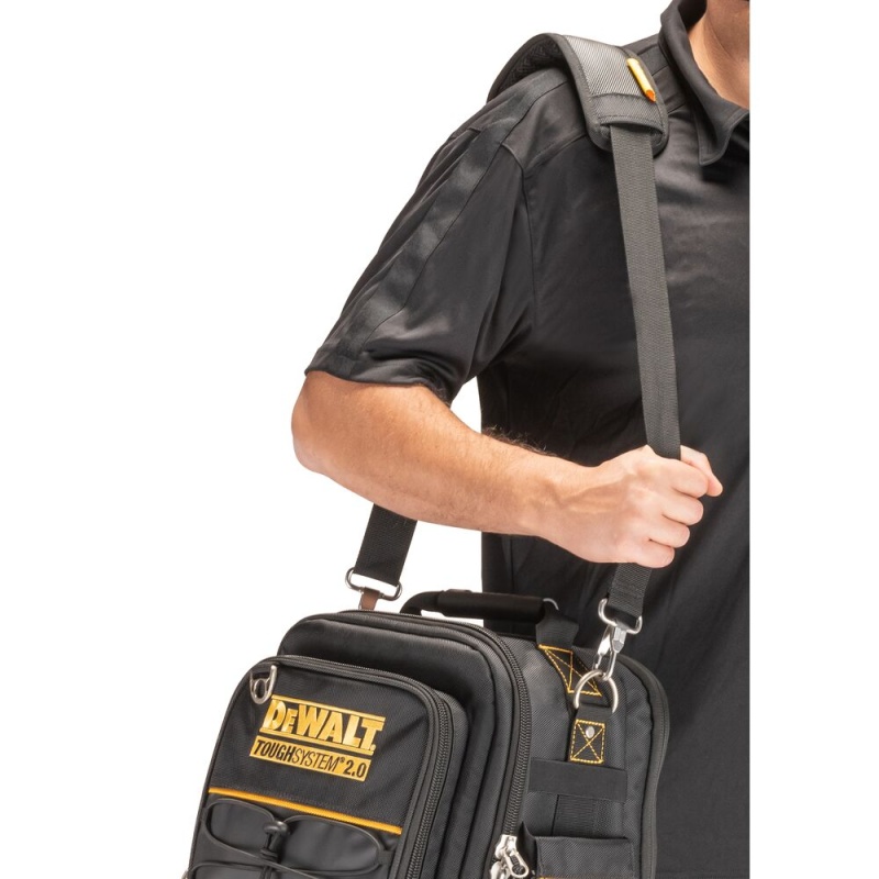 DeWALT DWST08025 TOUGHSYSTEM 2.0 Durable 1680D Compact Tool Bag w/ 25 Pockets - Image 12