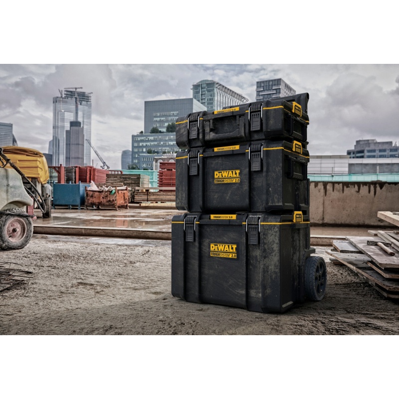 DeWALT DWST08300 TOUGHSYSTEM 2.0 Large Toolbox w/ Auto Connect Side Latches - Image 5