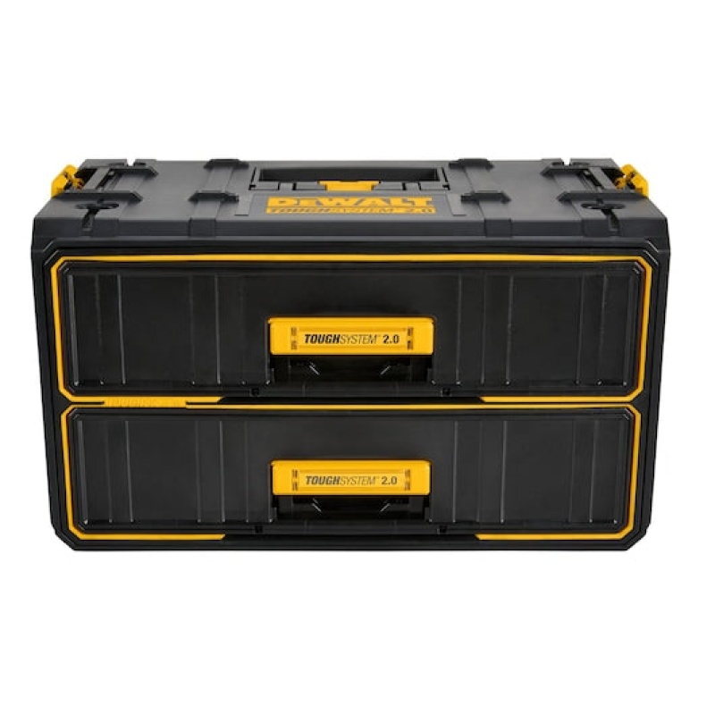 DeWALT DWST08320 TOUGHSYSTEM 2.0Two Drawer Unit w/ Auto Connect Side Latches