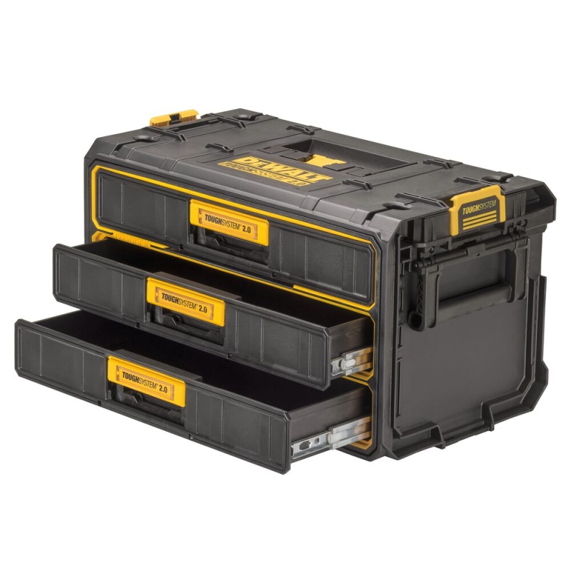 DeWALT DWST08330 TOUGHSYSTEM 2.0 Three-Drawer Unit - Image 7