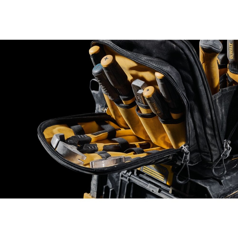 DeWALT DWST08350 TOUGHSYSTEM 2.0 Durable 1680D Jobsite Tool Bag w/ 50 Pockets - Image 11