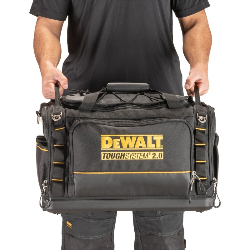 DeWALT DWST08350 TOUGHSYSTEM 2.0 Durable 1680D Jobsite Tool Bag w/ 50 Pockets - Image 12