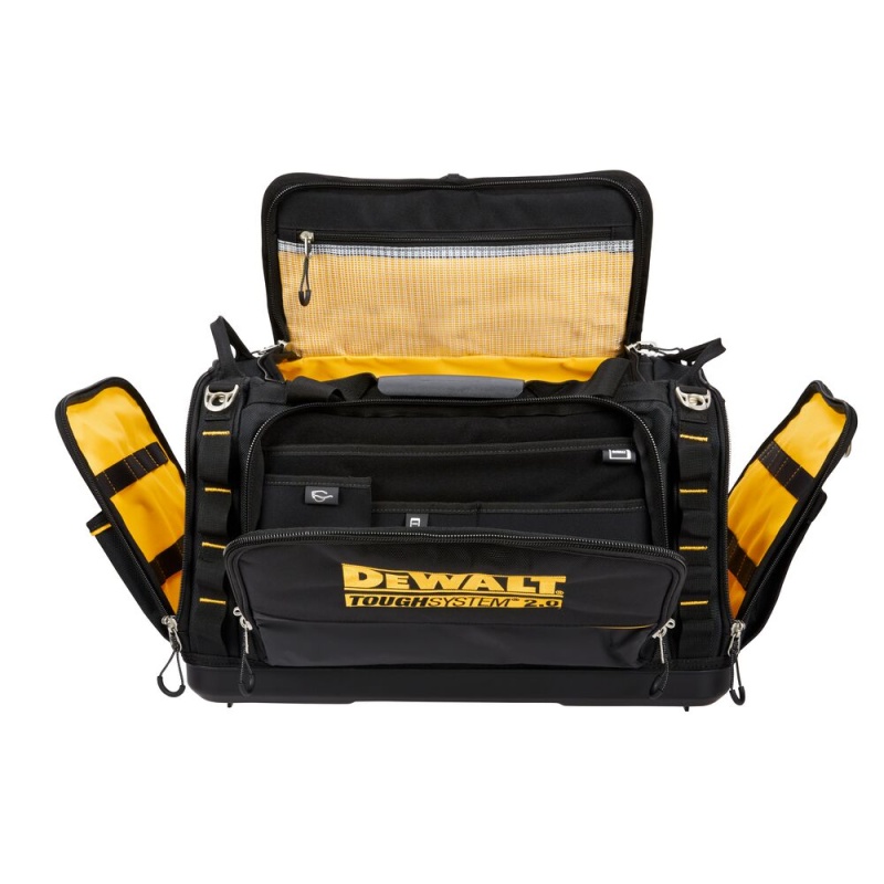 DeWALT DWST08350 TOUGHSYSTEM 2.0 Durable 1680D Jobsite Tool Bag w/ 50 Pockets - Image 4