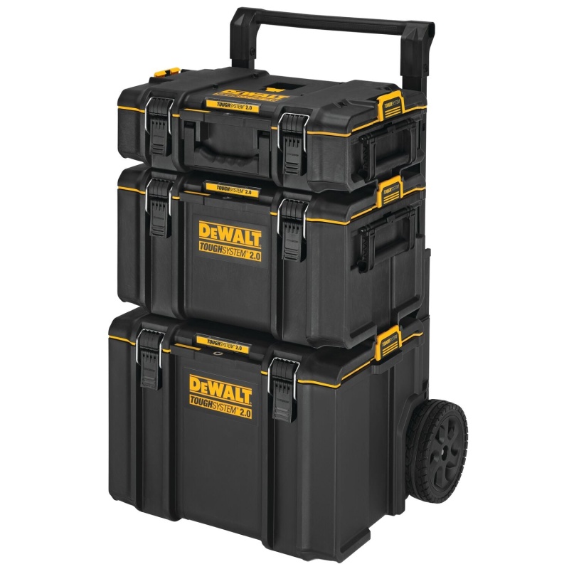 DeWalt DWST3KIT TOUGHSYSTEM TSTAK 2.0 Toolbox Kit - 3 Piece Combo