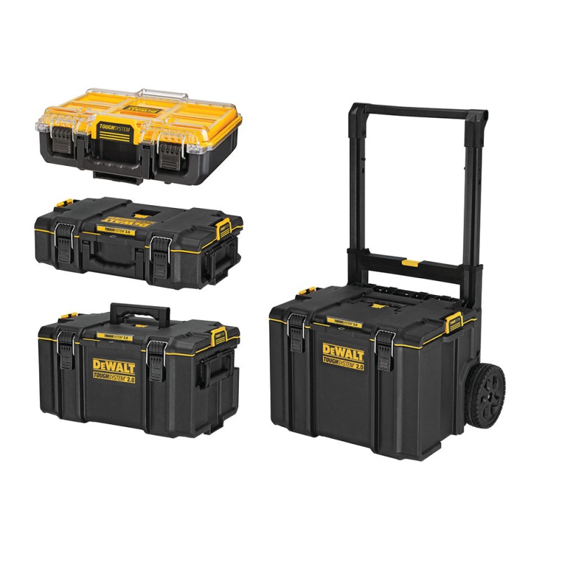 DeWALT DWST4KIT TSTAK TOUGHSYSTEM 2.0 Toolbox Organizer Combo Kit - 4 PC - Image 2