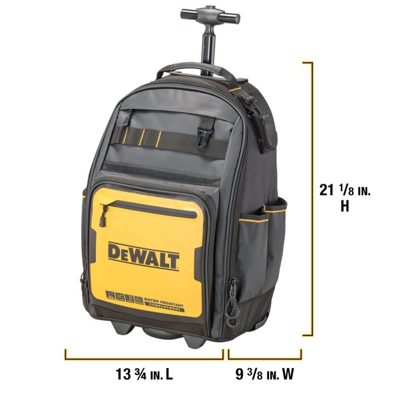 DeWALT DWST560101 PRO Durable Water Resistance Backpack on Wheels - Image 9