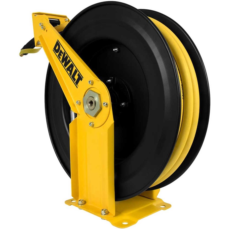 DeWALT DXCM024-0343 3/8" x 50' Double Arm Auto Retracting Air Hose Reel - Image 4