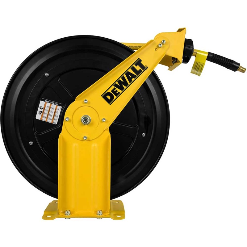 DeWALT DXCM024-0343 3/8" x 50' Double Arm Auto Retracting Air Hose Reel - Image 9