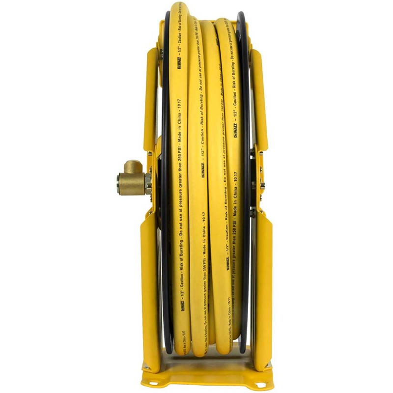 DeWALT DXCM024-0344 1/2" x 50' Double Arm Auto Retracting Air Hose Reel - Image 9