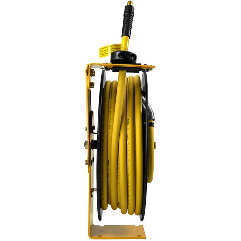 DeWALT DXCM024-0374 3/8" x 50' Single Arm Auto Retracting Air Hose Reel - Image 2