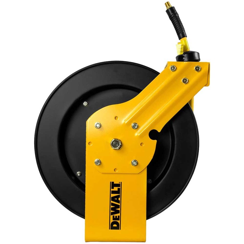 DeWALT DXCM024-0374 3/8" x 50' Single Arm Auto Retracting Air Hose Reel - Image 6