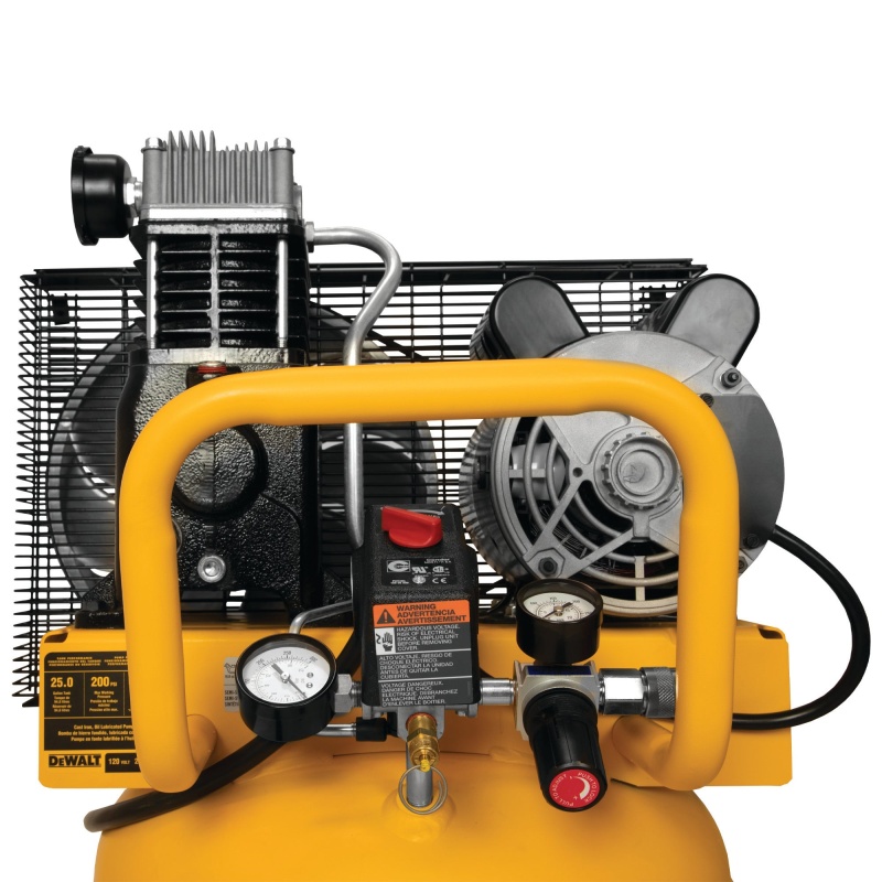 DeWALT DXCM251 25 Gallon 200 PSI Vertical Portable Oil lubed Air Compressor - Image 3