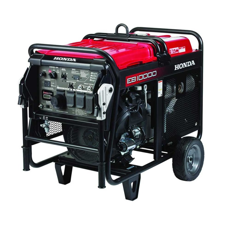 Honda EB10000 10000W 120/240V Gasoline Industrial Generator - Scratch and Dent