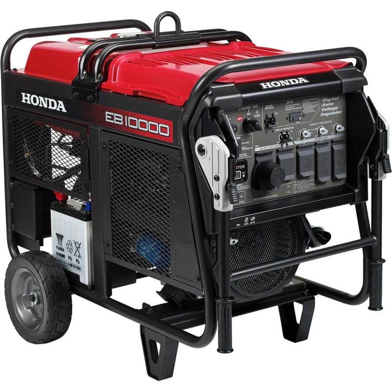 Honda EB10000 10000W 120/240V Gasoline Industrial Generator - Scratch and Dent - Image 2