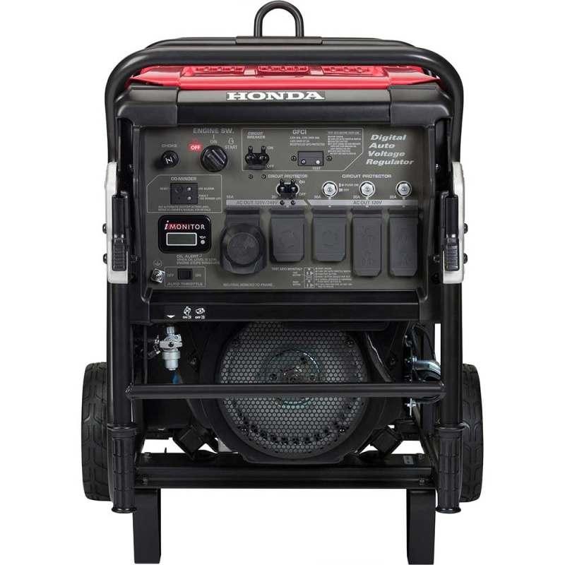 Honda EB10000 10000W 120/240V Gasoline Industrial Generator - Scratch and Dent - Image 4