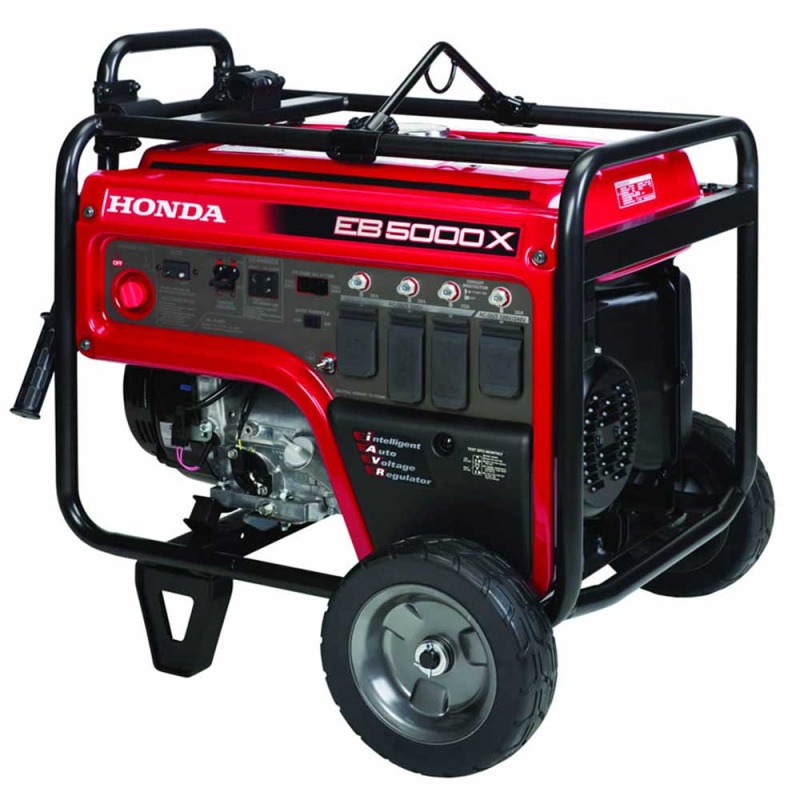 Honda EB5000 5000 Watt 120/240V Gas Industrial Portable Generator W/ CO-Minder - Image 3