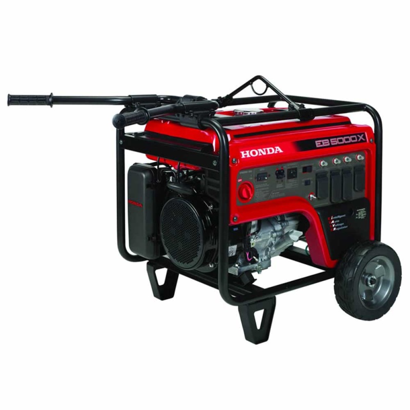 Honda EB5000 5000 Watt 120/240V Gas Industrial Portable Generator W/ CO-Minder - Image 4