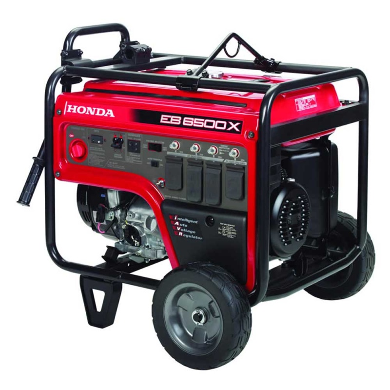 Honda EB6500X 6,500 Watt 120/240V Gas Industrial Portable Gas Generator - Image 3