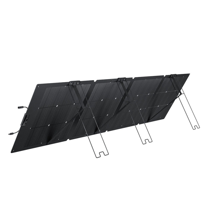 EcoFlow EFSOLAR220W-N 220W Bifacial Portable Solar Panel w/ Adjustable Angle - Image 2