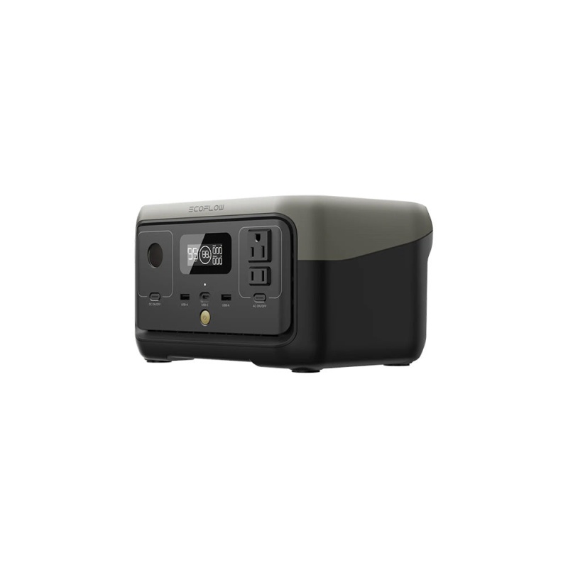 EcoFlow ZMR600-US 256 Wh RIVER 2 LiFePO4 Portable Power Station - Image 2