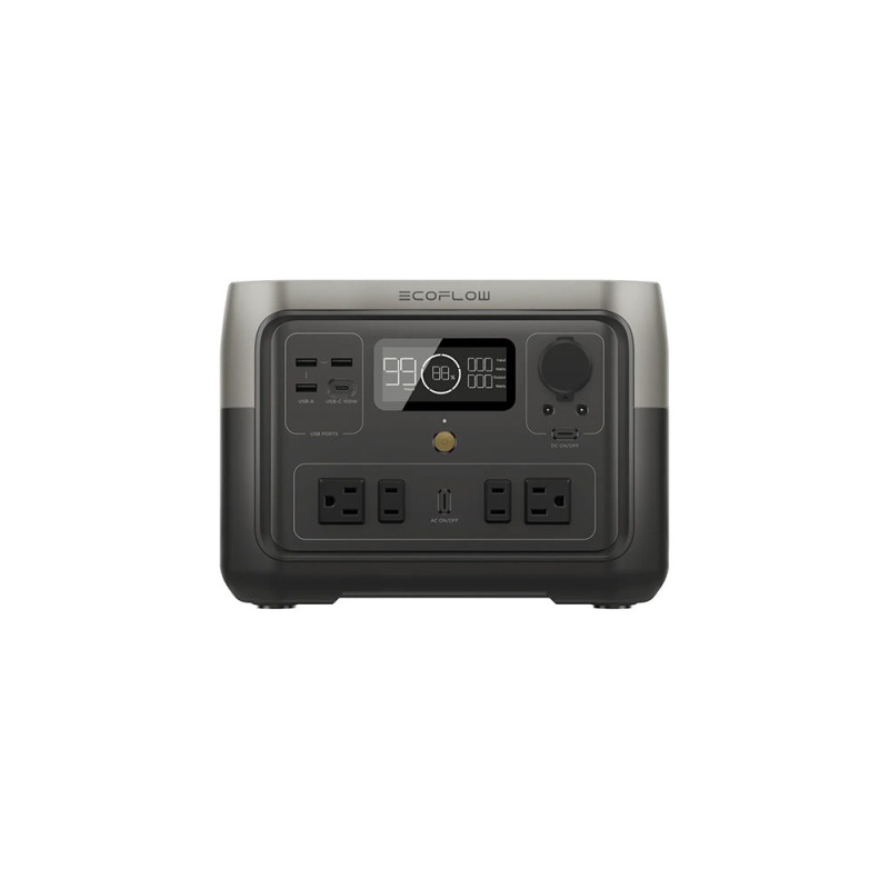 EcoFlow ZMR610-B-US 512 Wh RIVER 2 Max LiFePO4 Portable Power Station