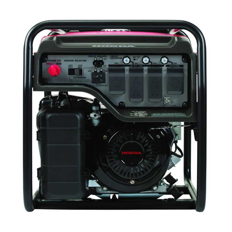 Honda EG4000CL4000 Watt Portable Gas Power Generator w/ CO-Minder - Image 5