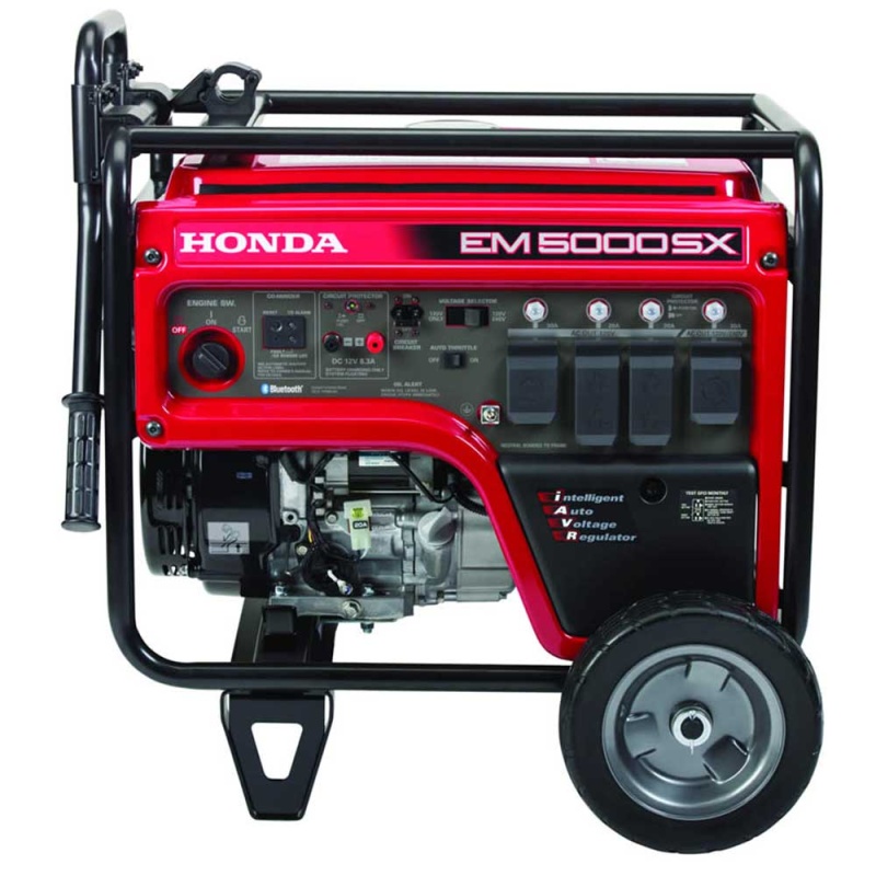 Honda EM5000SXK3AN 7,000 Peak Watt Electric Start Generator - Scratch and Dent - Image 2