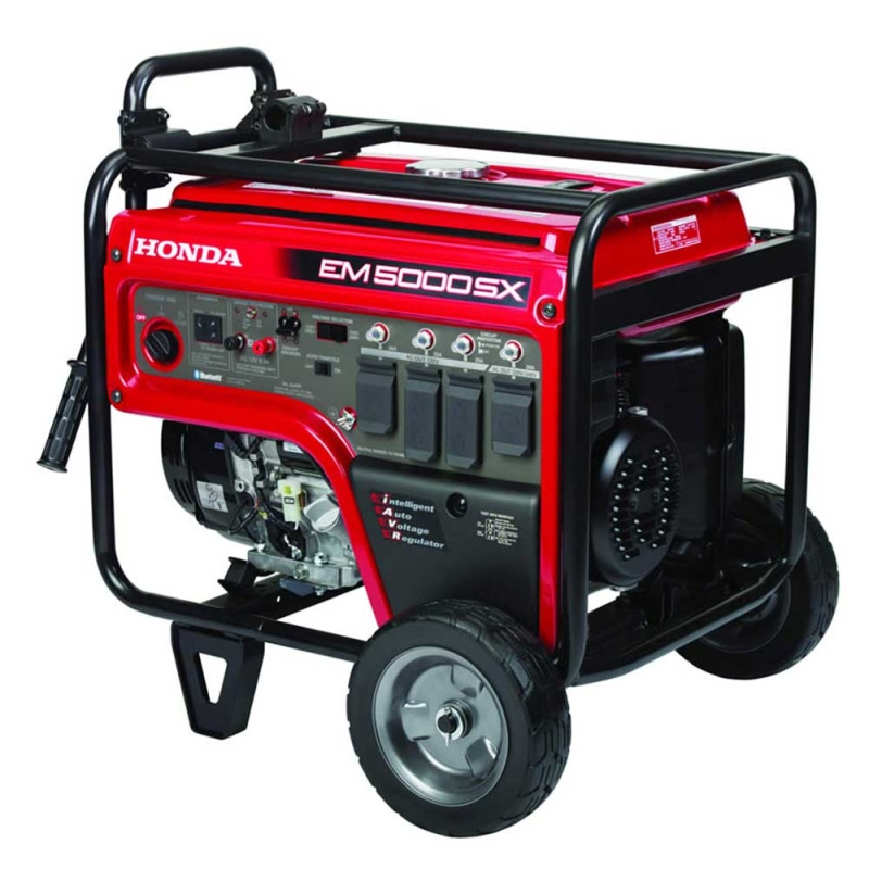 Honda EM5000SXK3AN 7,000 Peak Watt Electric Start Generator - Scratch and Dent - Image 3