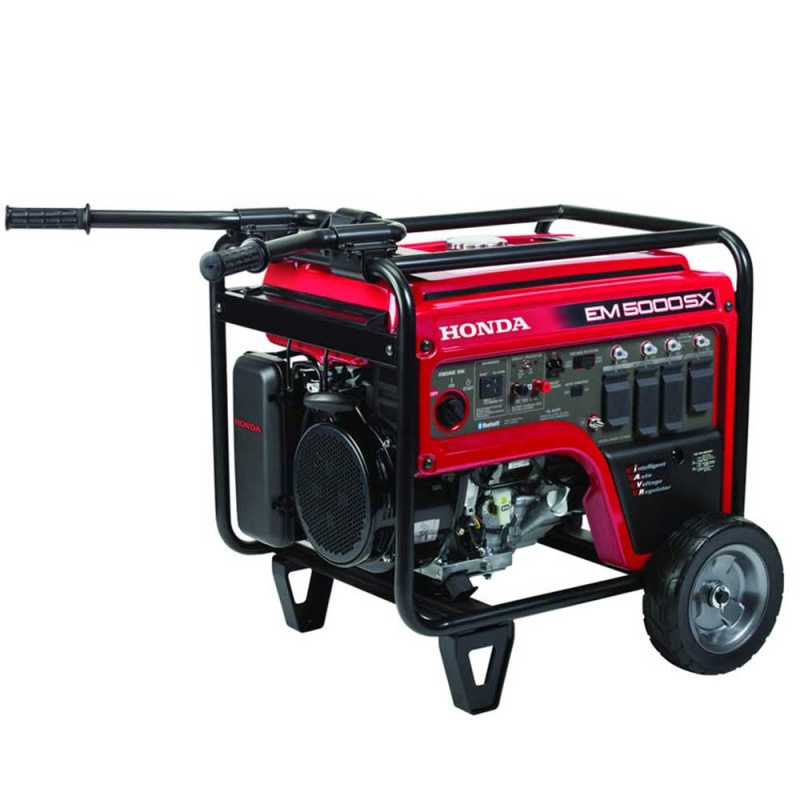 Honda EM5000SXK3AN 7,000 Peak Watt Electric Start Generator - Scratch and Dent - Image 4