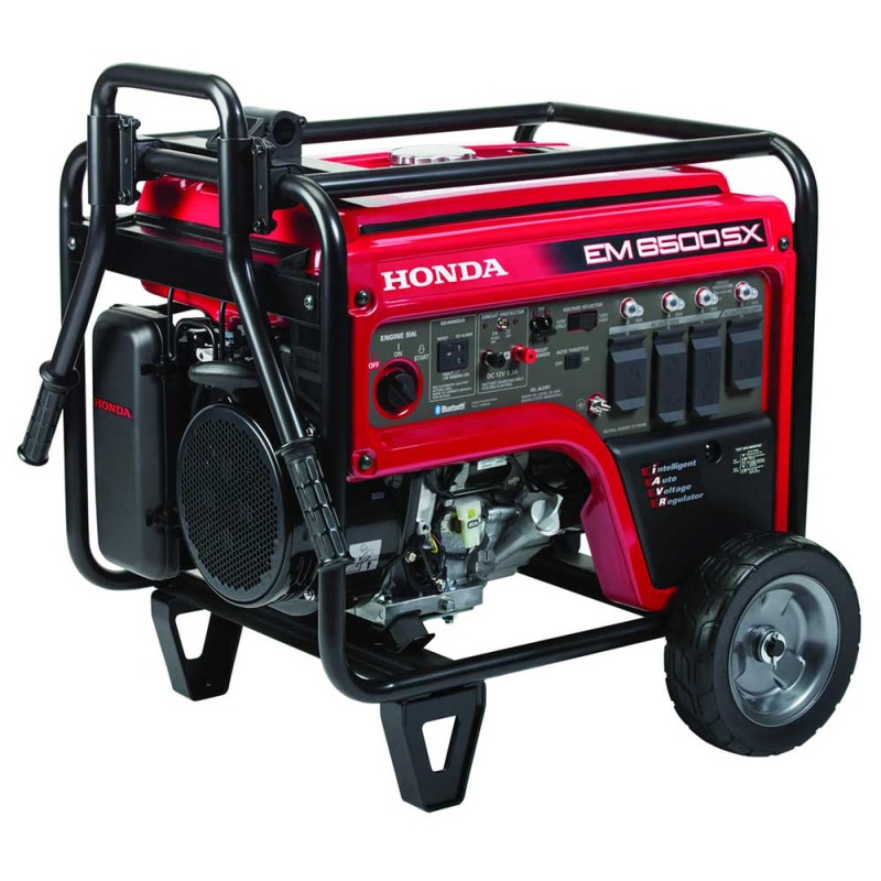 Honda EM6500S 6,500 Watt 120/240V Electric Start Portable Generator w/ CO-Minder