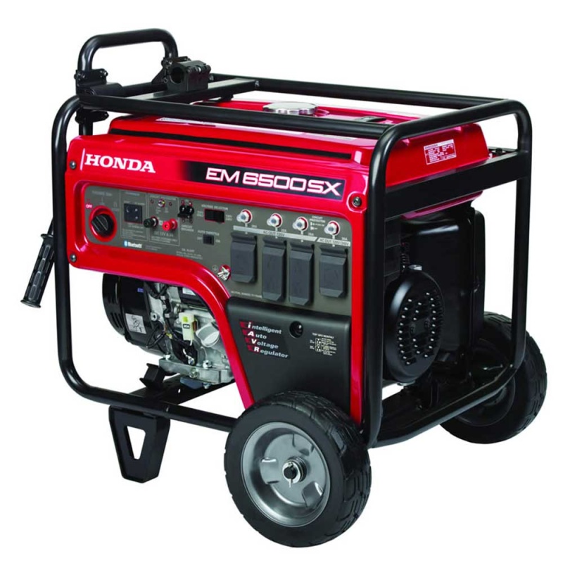 Honda EM6500S 6,500 Watt 120/240V Electric Start Portable Generator w/ CO-Minder - Image 3