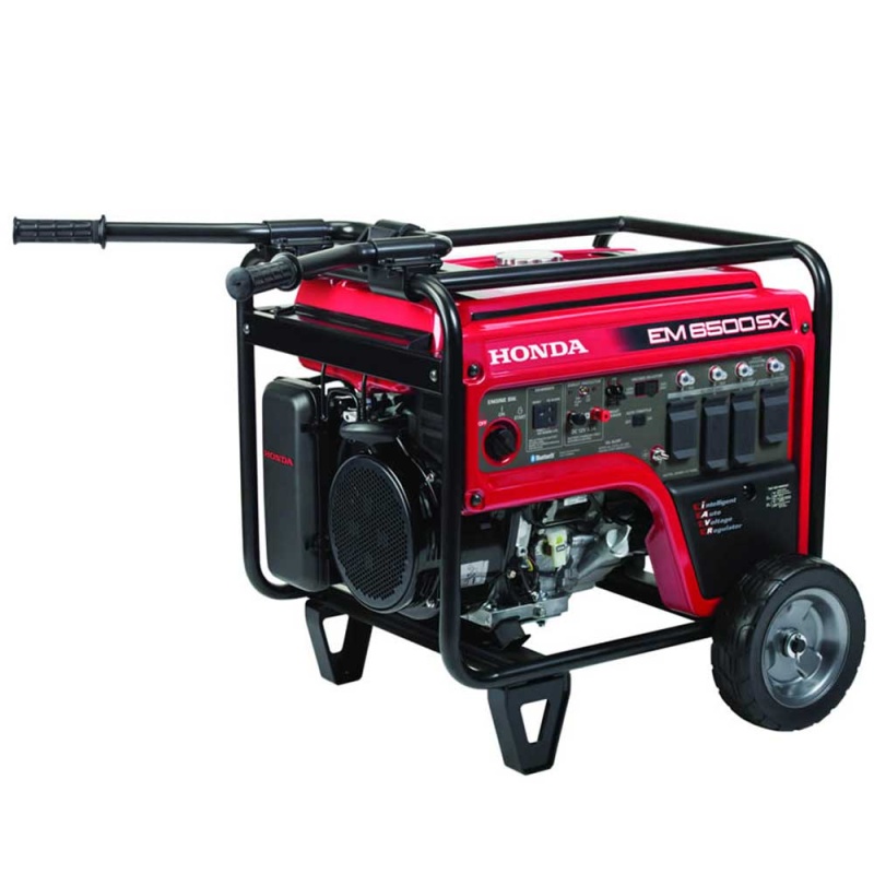 Honda EM6500S 6,500 Watt 120/240V Electric Start Portable Generator w/ CO-Minder - Image 6