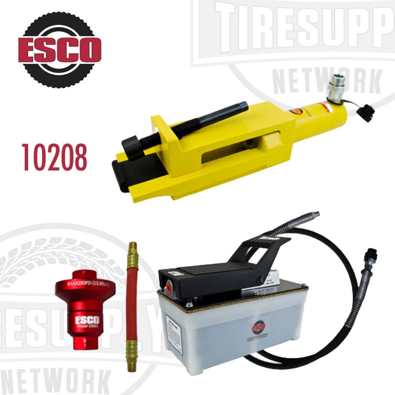 ESCO 10208 Giant Tire/Earthmover Bead Breaker Kit with 2.5 Quart Hydraulic Pump