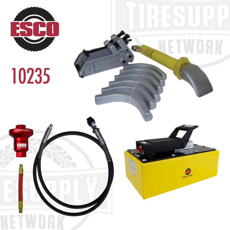 ESCO | Giant Tire Bead Breaker Head Kit with 5 Quart Hydraulic Pump (10235)