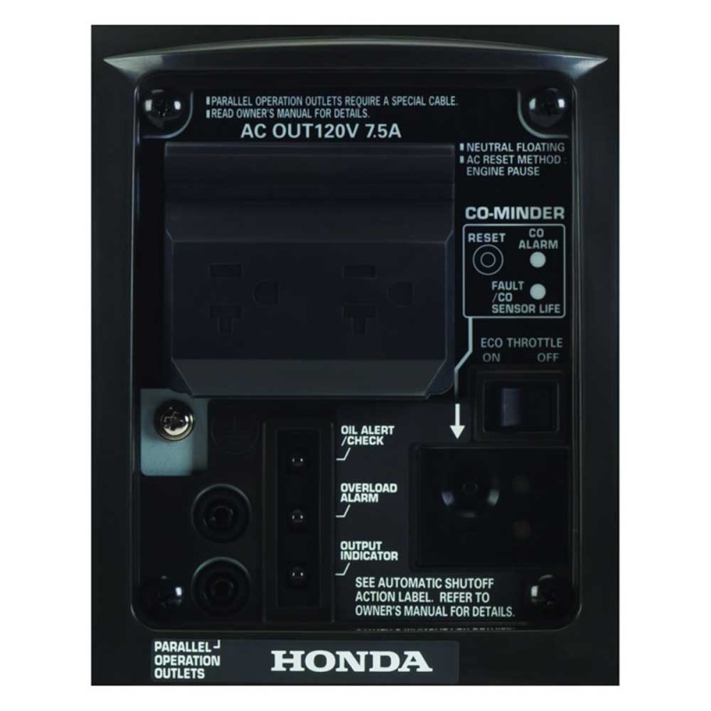 HondaEU1000i 1,000 Watt Super Quiet Gas Portable Power Inverter Generator - Image 3