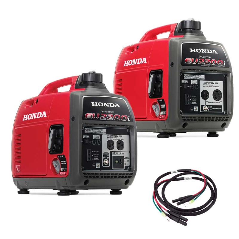 Honda EU2200-KIT EU2200i and EU2200ic 2,200 Watt Companion Inverter Generator Parallel Combo Kit