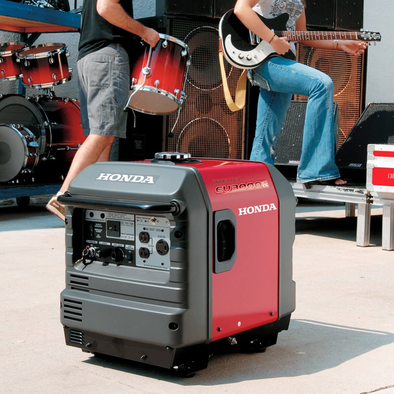 Honda EU3000iS 3,000 Watt Super Quiet Portable Gas Powered Inverter Generator - Reconditioned - Image 2