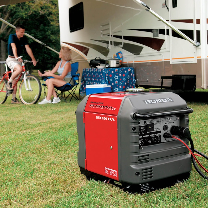 Honda EU3000iS 3,000 Watt Super Quiet Portable Gas Powered Inverter Generator - Reconditioned - Image 4