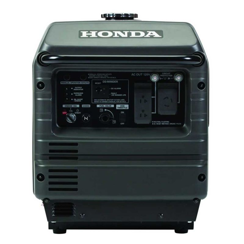 Honda EU3000iS 3,000 Watt Portable Gas Powered Inverter Generator w/ CO-Minder - Image 2