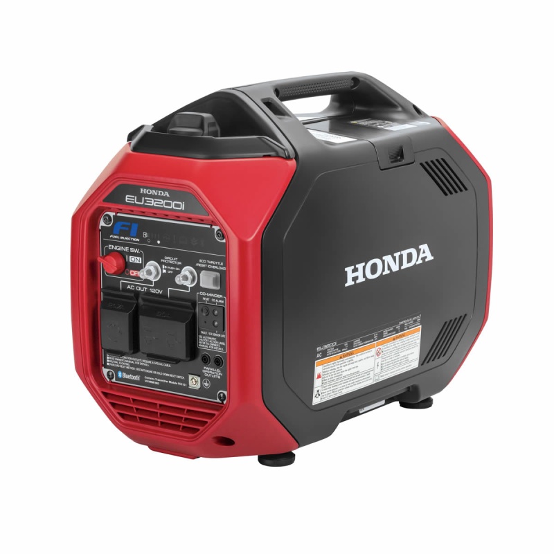 Honda EU3200i 3,200 Watt Super Quiet Portable Gas Powered Inverter Generator w/ CO-Minder - Image 2