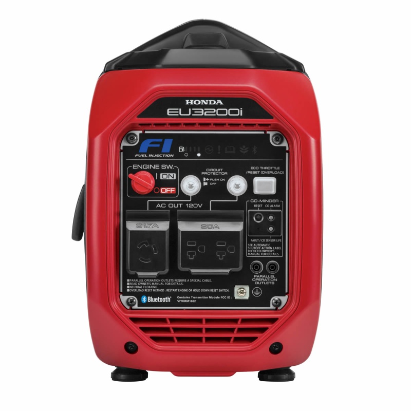 Honda EU3200i 3,200 Watt Super Quiet Portable Gas Powered Inverter Generator w/ CO-Minder - Image 3