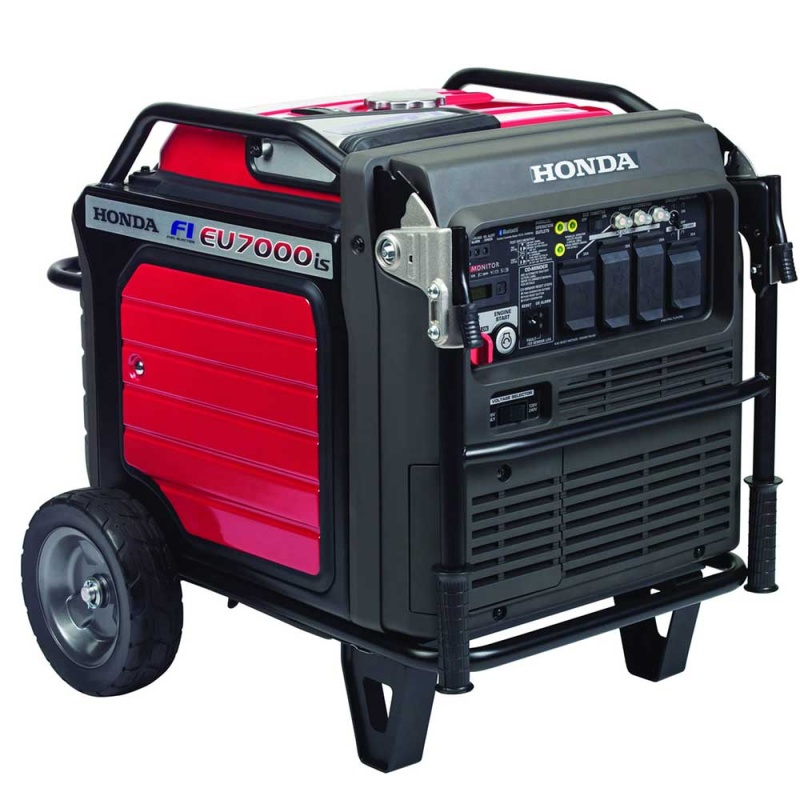 Honda EU7000IS 7,000 Watt 120V/240V Portable Gas Powered Inverter Generator w/ CO-Minder