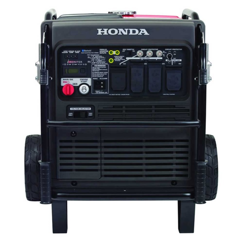 Honda EU7000IS 7,000 Watt 120V/240V Portable Gas Powered Inverter Generator w/ CO-Minder - Image 2