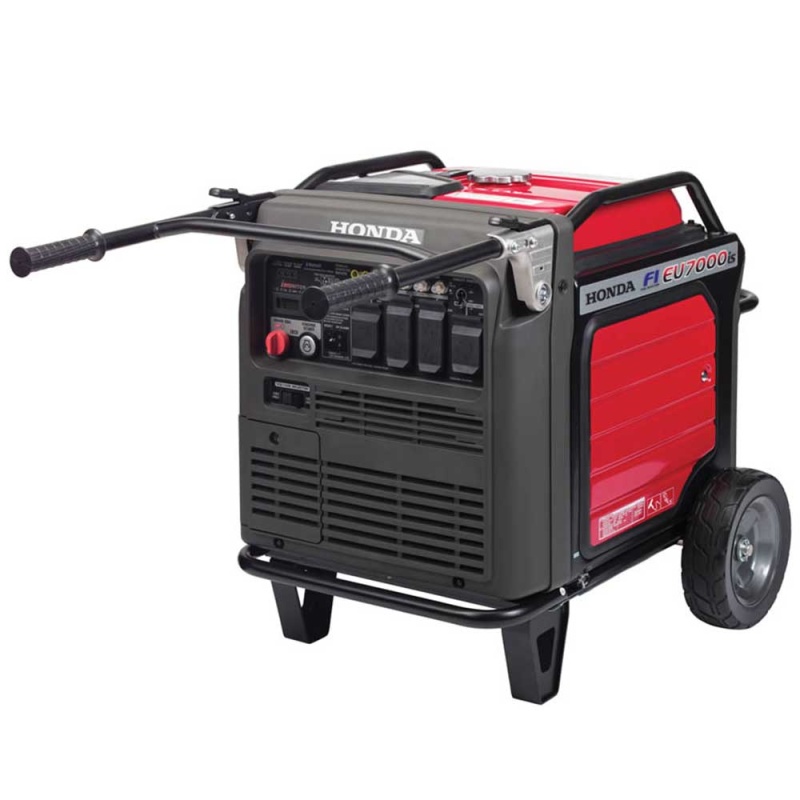 Honda EU7000IS 7,000 Watt 120V/240V Portable Gas Powered Inverter Generator w/ CO-Minder - Image 4