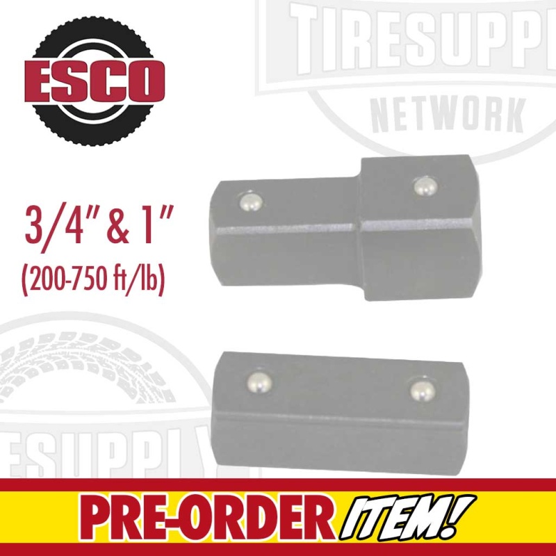 PRE-ORDER: ESCO 10021 3/4?? and 1?? Drive Break-Back Style Torque Wrench Kit