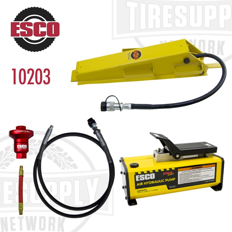 ESCO | Dual Agricultural Bead Breaker Kit with 1/2 Gallon Hydraulic Air Pump (10203)