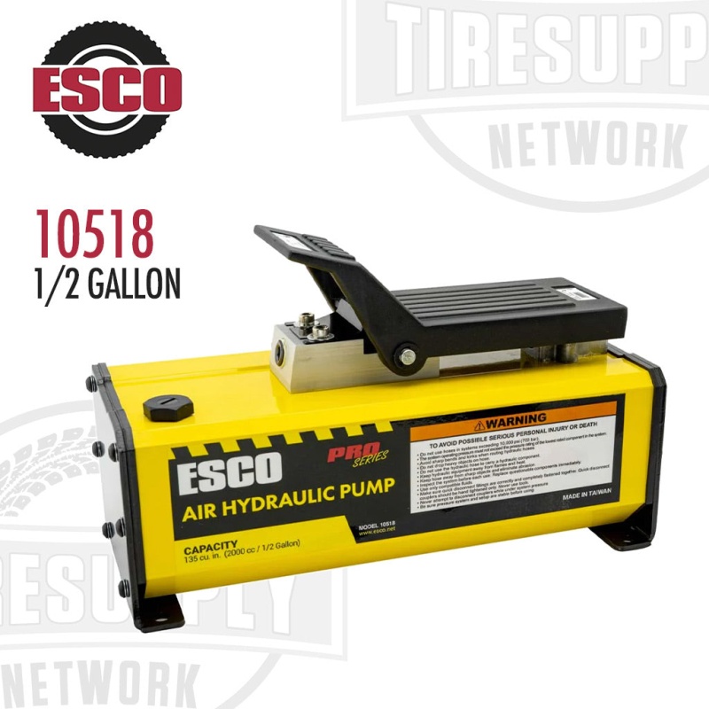 ESCO | Giant Tire/Earthmover Bead Breaker Kit with 1/2 Gallon Hydraulic Air Pump (10207) - Image 3