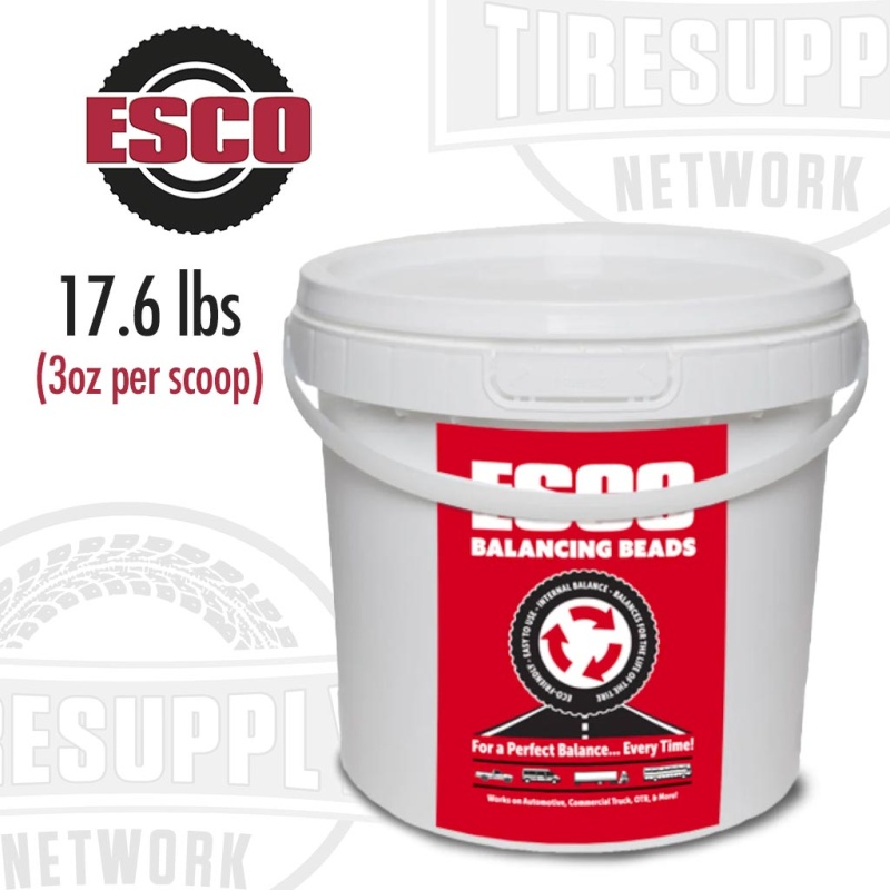 ESCO | Truck Tire Balancing Beads - Bulk Bucket 3 oz. Per Scoop (20466C)