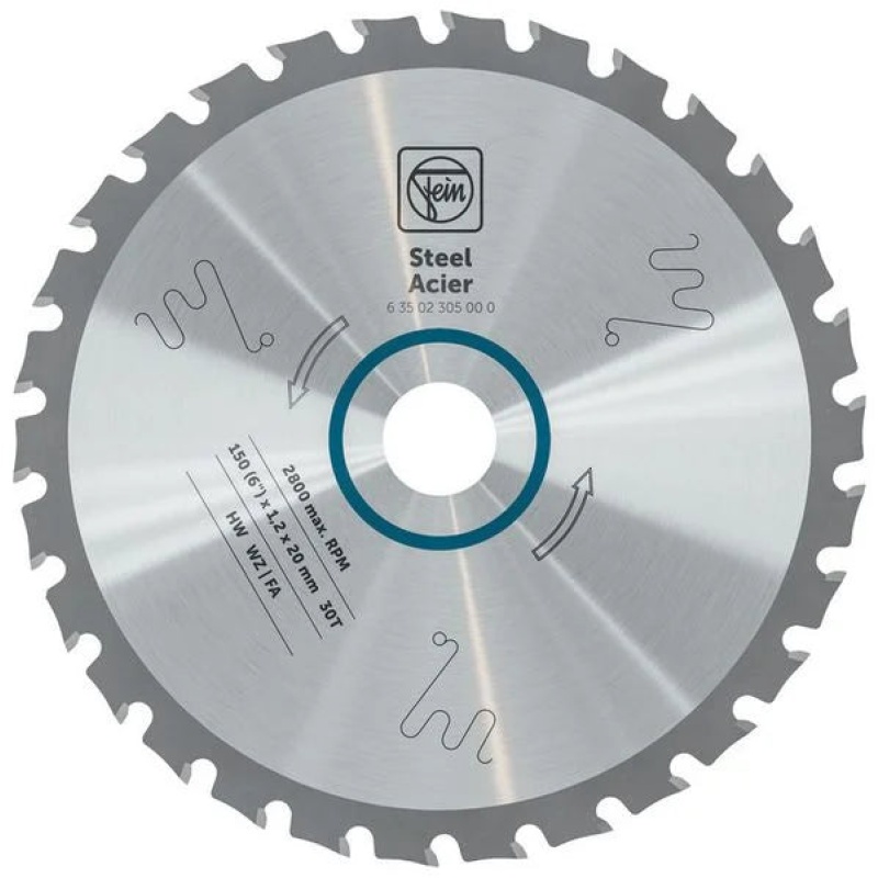 Fein 63502305000 6" Hand Held Circular Steel Saw Blade